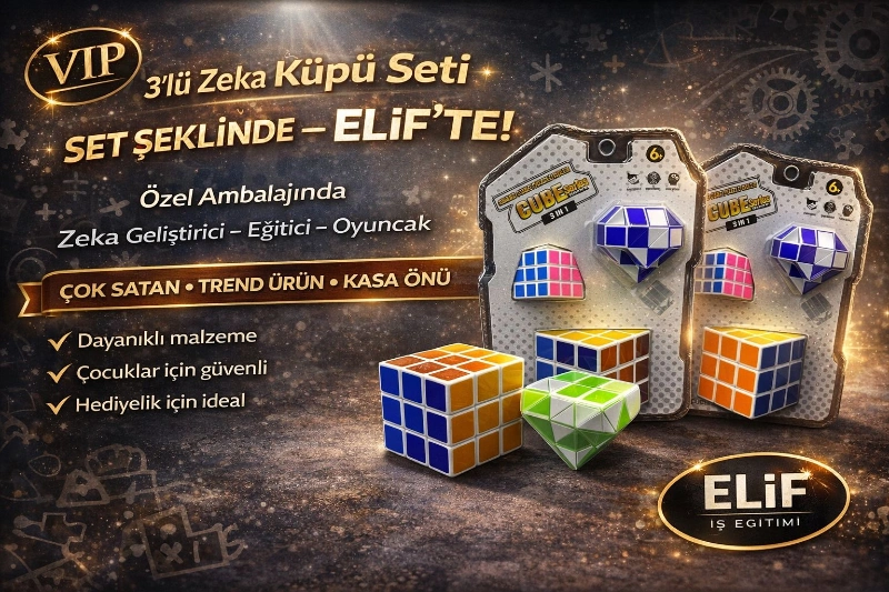 3LÜ 3 EBAT ZEKA KÜPÜ SETİ
